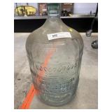 5 Gallon Embossed Glass Water Bottle