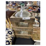 Wood Case Water Bottle