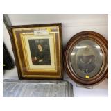 2 Deep Molded Framed Portraits