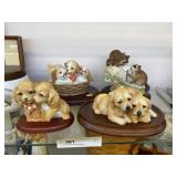 4 Home Interior Porcelain Figurines