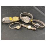 (5) Assorted Wristwatches