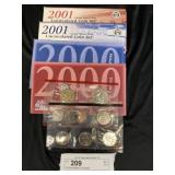 (4) Uncirculated US Coin Sets