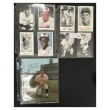 (9) Baseball Autographed Lou Brock Etc.