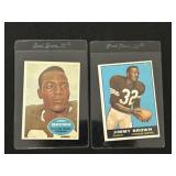 1960 & 1961 Jim Brown Cards