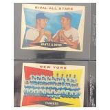 1960 Mantle & Boyer w/ Yankees Team Card