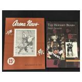 Vintage Hershey Bears Programs, Autos, Etc.