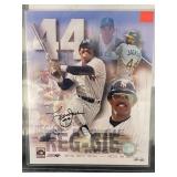 (2) Reggie Jackson Autographed Photos