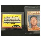 1962 Mickey Mantle Sporting News & Yankee Team