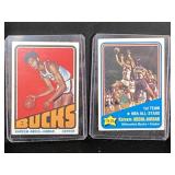 1972-73 Kareem Abdul-Jabbar Cards Reg & A.S.