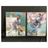 George Bett & Robin Yount Autographed Photos