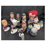 (14) Sports Bobbleheads Etc.