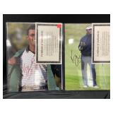 (9) Golfing Autographed Photos