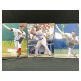 (10) Autographed Baseball Photos