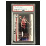 LeBron James Upper Deck PSA 5