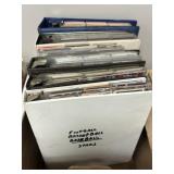 (5) Vintage Sports Card Albums w/ Stars