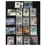 (18) Eagles & Phillies Cards Patches,