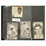 Willie Mays Redman & 3 Arcade Cards