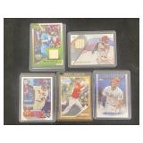 (5) Bryce Harper Cards & Inserts