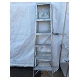Keller Model 706 Aluminum 6-Foot Step Ladder