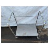 Stainless Steel Utility Cart with Caster Wheels