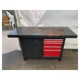 Craftsman Steel Workbench with Drawers