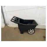 Heavy-Duty Plastic Utility Dump Cart