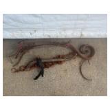 Wrought Iron Scroll Architectural Fragments