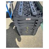 10 Plastic Shelves Incomplete