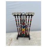 Forester Wooden Croquet Set With Stand