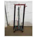Folding Hydraulic Engine Hoist With Hook