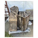 19th Century Wooden Corbels