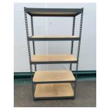 5-Shelf Metal Frame Storage Rack