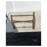 Wood and Metal Frame Bow Saw