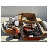 12 Ton Hydraulic Jack, Tools, Sanding Pads, Etc