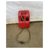 Scepter Red Plastic Marine Fuel Tank