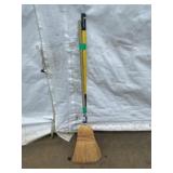 Shovel and Straw Broom Set