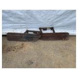 Steel Snow Plow Blade Attachment Pair