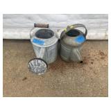 Galvanized Metal Watering Cans