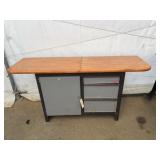 Craftsman Metal Workbench with Wood Top