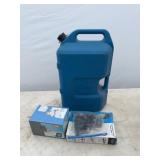 Rubbermaid 6 Gallon Water Jug and Car Accessories