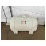 65 Gallon Polyethylene Horizontal Leg Tank