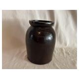 F. H. Cowden Stoneware Storage Canister