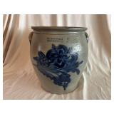 Boldly Decorated 5 Gal. Cowden & Wilcox Crock
