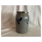 Slip Decorated Storage Crock