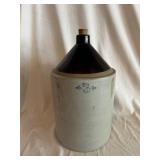 #3 Two Tone Stoneware Storage Jug