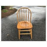 Plank Seat Side Chair