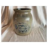F. H. Cowden Slip Decorated Storage Crock
