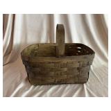 Split Oak Woven Gathering Basket