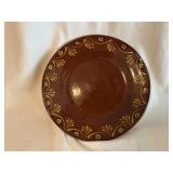 Foltz Redware Plate
