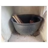 Cast Iron Footed Kettle